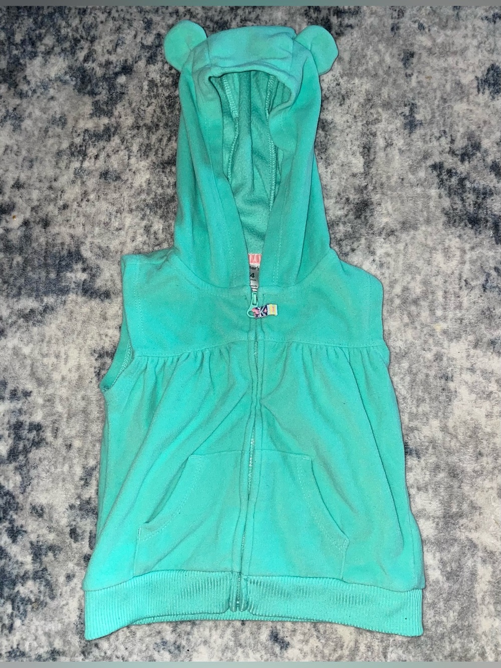 Carters hooded fleece vest size 24 months